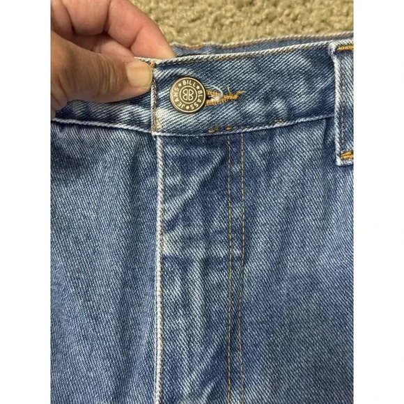 BILL BLASS Vintage Women High Waist Mom Jeans Easy Fit Tapered Leg 12P 30x27 Y2k - Picture 5 of 8